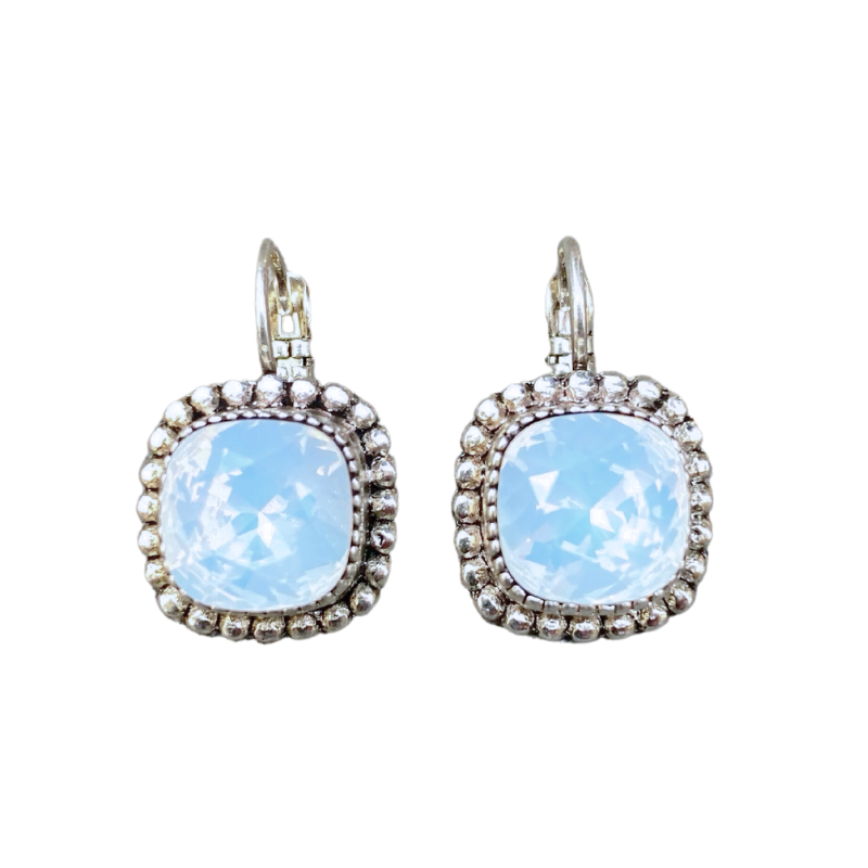 BOUCLES D'OREILLES AIMEE PLAQUÉ ARGENT